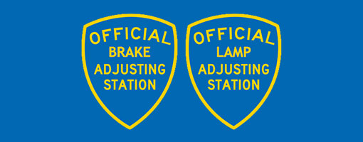 Official Brake & Lamp Adjusting Station